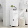 Gabinete de Baño con cajón con puerta brillante 30 x 35 x 80 cm en Tocadores de baño | Comprar online en Foro24