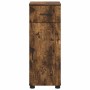 Gabinete de Baño con cajón Roble ahumado 30 x 35 x 80 cm