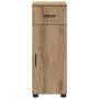 Gabinete de Baño con cajón Roble artisan 30 x 35 x 80 cm