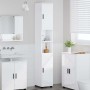 Mueble de baño alto Blanco brillante 30 x 35 x 192 cm