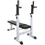 Gerade Fitness- und Bodybuilding-Trainingsbank von vidaXL, Gewichthebermaschinen - Ref: Foro24-90366, Preis: 124,59 €, Rabatt: %