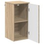 Gabinete de Baño con puerta Roble Sonoma 30 x 31.5 x 61 cm
