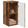 Gabinete de Baño con puerta Madera vieja 30 x 31.5 x 61 cm
