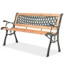 Gartenbank aus Holz 122 cm von vidaXL, Gartenbänke - Ref: Foro24-40262, Preis: 81,51 €, Rabatt: %