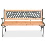 Gartenbank aus Holz 122 cm von vidaXL, Gartenbänke - Ref: Foro24-40262, Preis: 81,51 €, Rabatt: %