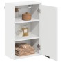 Gabinete de Baño Blanco 39 x 23.5 x 65 cm Madera contrachapada