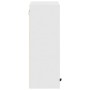 Gabinete de Baño Blanco 39 x 23.5 x 65 cm Madera contrachapada