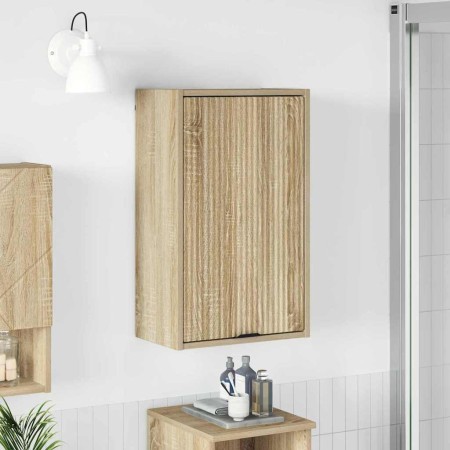 Gabinete de Baño con puerta Roble Sonoma 39 x 23.5 x 65 cm