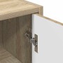 Gabinete de Baño con puerta Roble Sonoma 39 x 23.5 x 65 cm