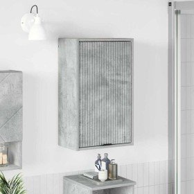 Gabinete de Baño con puerta Gris Concreto 39 x 23,5 x 65 cm en Tocadores de baño | Comprar online en Foro24