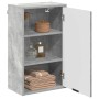 Gabinete de Baño con puerta Gris hormigón 39 x 23.5 x 65 cm