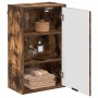 Gabinete de Baño con puerta Roble ahumado 39 x 23.5 x 65 cm
