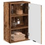 Gabinete de Baño con puerta Madera vieja 39 x 23.5 x 65 cm