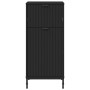 Gabinete de Baño Negro 39.5 x 36 x 88 cm Madera contrachapada