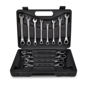 Ratchet wrench set 12 units by vidaXL, wrenches - Ref: Foro24-140269, Price: 49,05 €, Discount: %