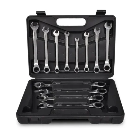 Ratchet wrench set 12 units by vidaXL, wrenches - Ref: Foro24-140269, Price: 48,28 €, Discount: %