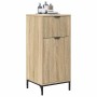 Gabinete de Baño con cajón Roble Sonoma 39.5 x 36 x 88 cm