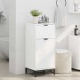 Gabinete de Baño con cajón Blanco brillante 39.5 x 36 x 88 cm