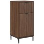 Gabinete de Baño con cajón Marrón roble 39.5 x 36 x 88 cm