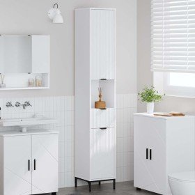 Gabinete de Baño con cajón con puerta 31,5 x 33 x 190 cm en Tocadores de baño | Comprar online en Foro24