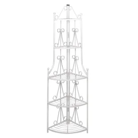 White Corner Plant Shelf by vidaXL, Pot stands - Ref: Foro24-40783, Price: 74,87 €, Discount: %
