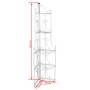 Estante De Planta De Esquina Blanco de vidaXL, Soportes para macetas - Ref: Foro24-40783, Precio: 55,87 €, Descuento: %