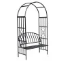 Rose arch with bench by vidaXL, Pergolas, arches and garden trellises - Ref: Foro24-40545, Price: 127,30 €, Discount: %