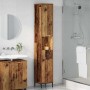 Mueble de baño alto con cajón Madera vieja 31.5 x 33 x 190 cm
