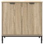 Gabinete de Lavabo para Baño Roble Sonoma 60.5 x 33.5 x 61 cm