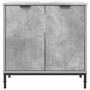 Gabinete de Lavabo para Baño Gris hormigón 60.5 x 33.5 x 61 cm