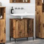 Gabinete de Lavabo para Baño Madera vieja 60.5 x 33.5 x 61 cm