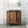 Gabinete de Lavabo para Baño Madera vieja 60.5 x 33.5 x 61 cm