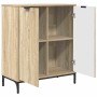 Vitrina Roble Sonoma 69.5 x 33 x 82 cm Madera contrachapada