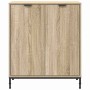 Vitrina Roble Sonoma 69.5 x 33 x 82 cm Madera contrachapada