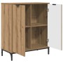 Vitrina Roble artisan 69.5 x 33 x 82 cm Madera contrachapada