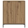 Vitrina Roble artisan 69.5 x 33 x 82 cm Madera contrachapada