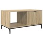 Mesa de Café Roble Sonoma 90 x 49 x 46 cm Madera contrachapada
