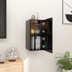 Wand-Wohnzimmermöbel 2 Stück schwarz 30,5x30x30 cm von vidaXL, TV-Möbel - Ref: Foro24-804485, Preis: 50,15 €, Rabatt: %