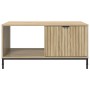 Mesa de Café Roble Sonoma 90 x 49 x 46 cm Madera contrachapada