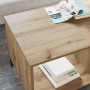 Mesa de Café Roble artisan 90 x 49 x 46 cm Madera contrachapada