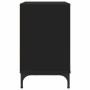 Mesa de Noche Negro 63.5 x 36 x 61 cm Madera contrachapada