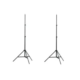 Lampenfassungen 2 Stück Höhe 78-210 cm von vidaXL, Studiomontagen - Ref: Foro24-190026, Preis: 27,48 €, Rabatt: %