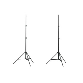 Lampenfassungen 2 Stück Höhe 78-210 cm von vidaXL, Studiomontagen - Ref: Foro24-190026, Preis: 28,22 €, Rabatt: %