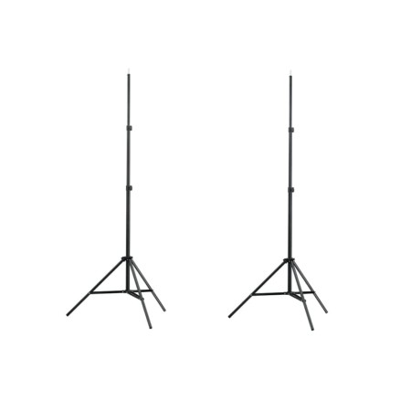 Lampenfassungen 2 Stück Höhe 78-210 cm von vidaXL, Studiomontagen - Ref: Foro24-190026, Preis: 28,22 €, Rabatt: %