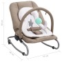 Taupegrauer Babyschaukelstuhl aus Stahl von vidaXL, Schaukelstühle und Babystühle - Ref: Foro24-10255, Preis: 118,70 €, Rabat...
