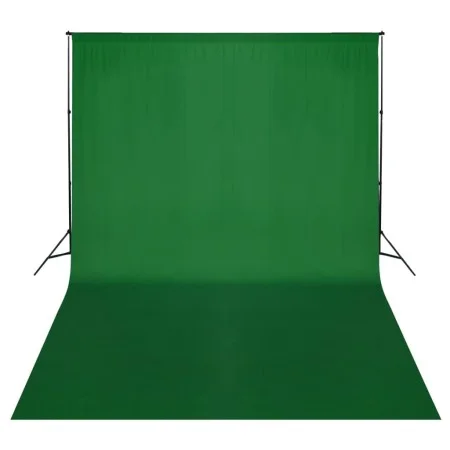 Backdrop support system 500x300 cm green by vidaXL, Money - Ref: Foro24-160069, Price: 86,33 €, Discount: %