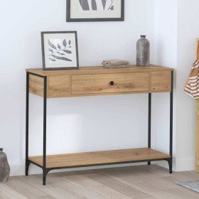 Mesa Consola Other Roble artisan 100 x 34.5 x 75 cm en Mesas auxiliares | Comprar online en Foro24