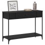 Mesa Consola Otro Roble negro 100 x 34.5 x 75 cm