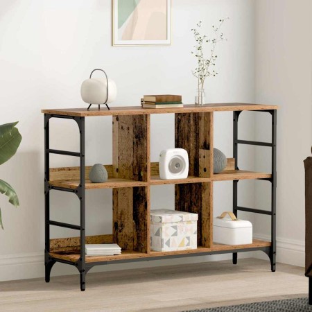 Vitrina Marrón 102 x 32 x 73.5 cm Madera contrachapada