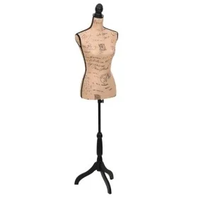 Brown and black jute woman bust mannequin by vidaXL, Gallants at night - Ref: Foro24-30029, Price: 87,43 €, Discount: %